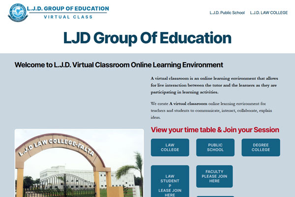 L J D Group Of Education